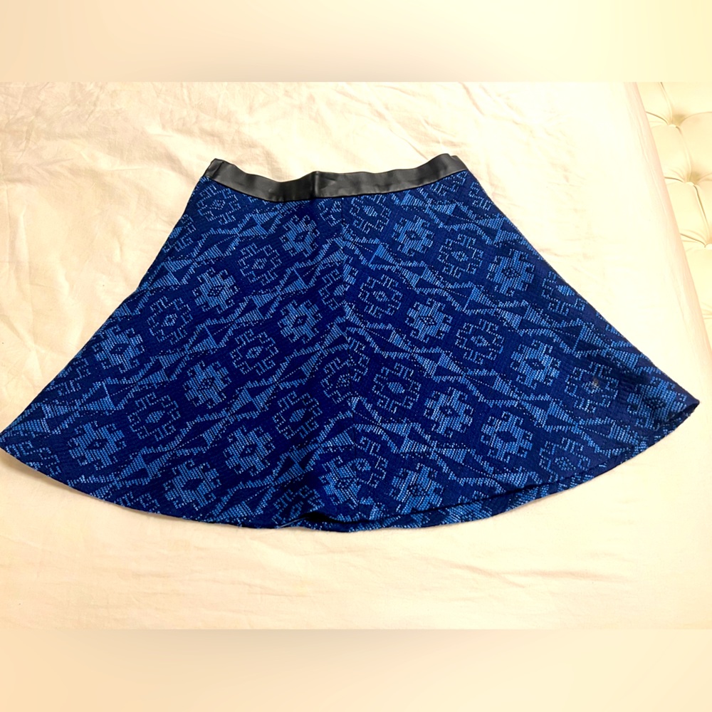 Zara Jacquard Mini Skirt
